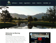 Tablet Screenshot of parkwaygolf.org